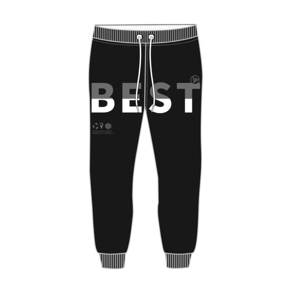 Front of Custom Mens Pants with Big Letters Print