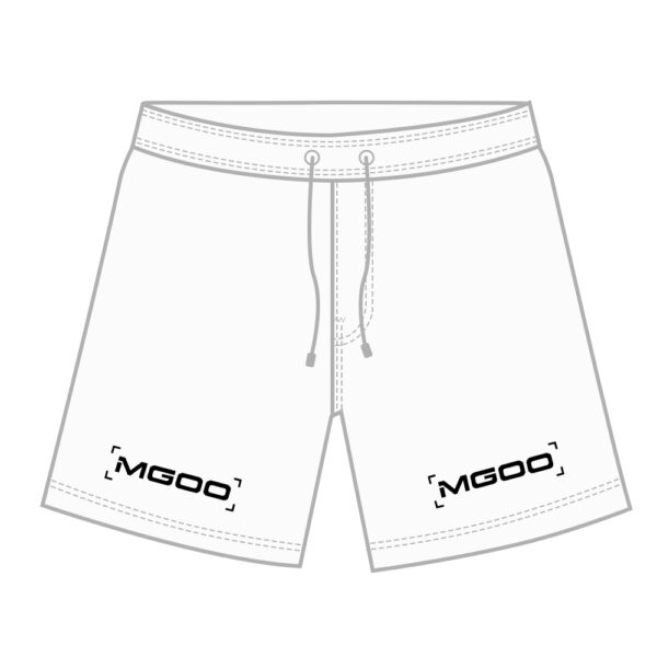 Clothing Design Front of White Shorts Mens Fashion