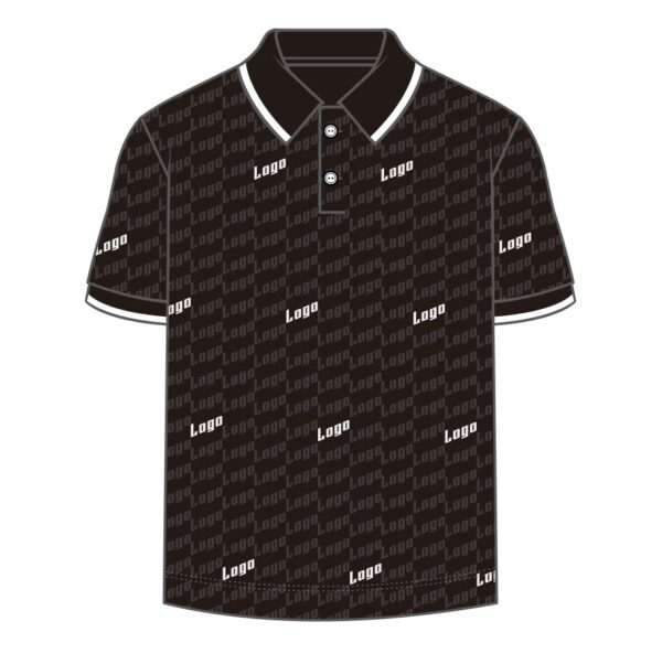 MGOO Men Custom Full Printing Polo Shirt with Your Brand Logo
