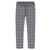 Custom Sleepwear Plaid Pants in Gray Color