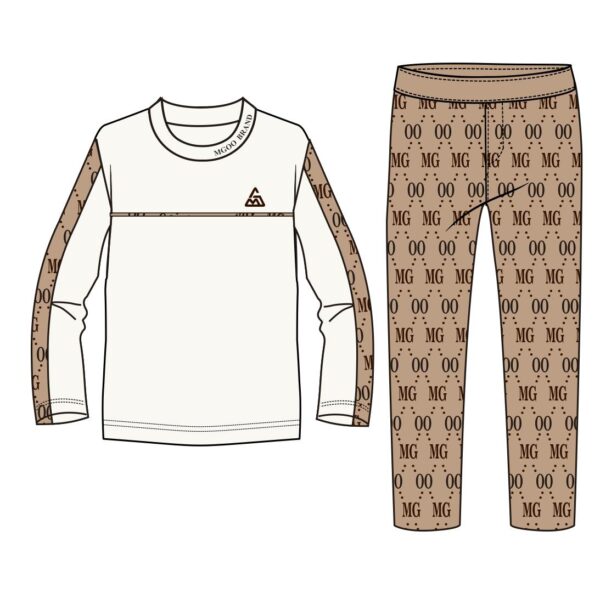 Womenswear or Menswear Custom Shirts and Brown Pants