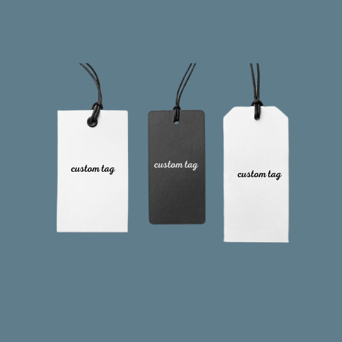 Custom Clothing Tags Available in Paper Shapes and Weight