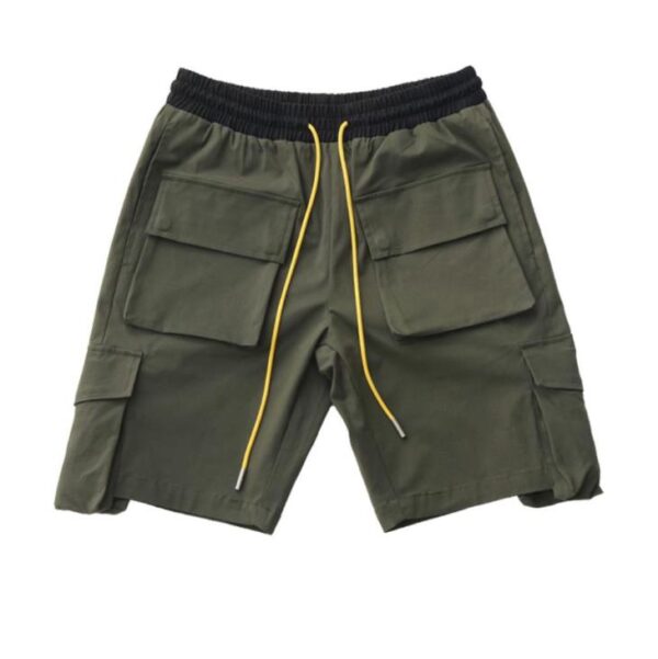 Clothing Sample of Mens Green Cargo Shorts