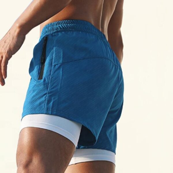 Back of Mens Bodybuilding Shorts