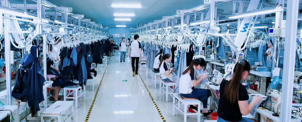 Clothes manufacturering factory