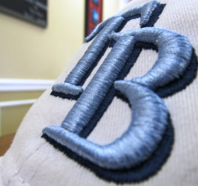 3D embroidery on hats