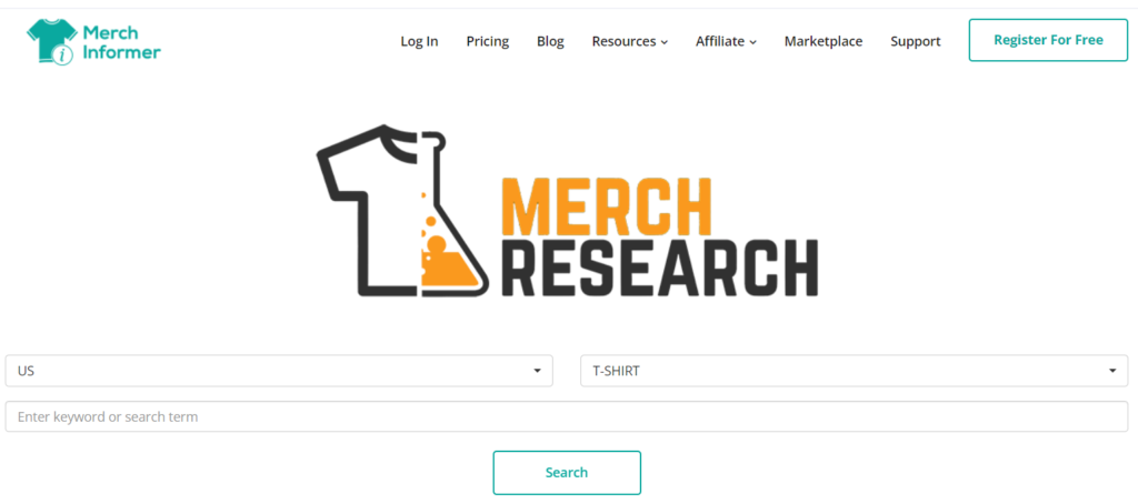 MERCH research tool