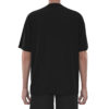 MDST004 the back of Men'S Black Fashion Heat Tranfer Printing Drop Shoulder T-Shirts